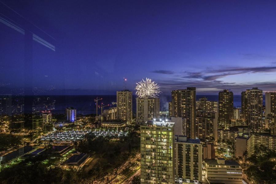 檀香山Hawaiian Monarch Penthouse 401 By Hawaii Ocean Club公寓 外观 照片