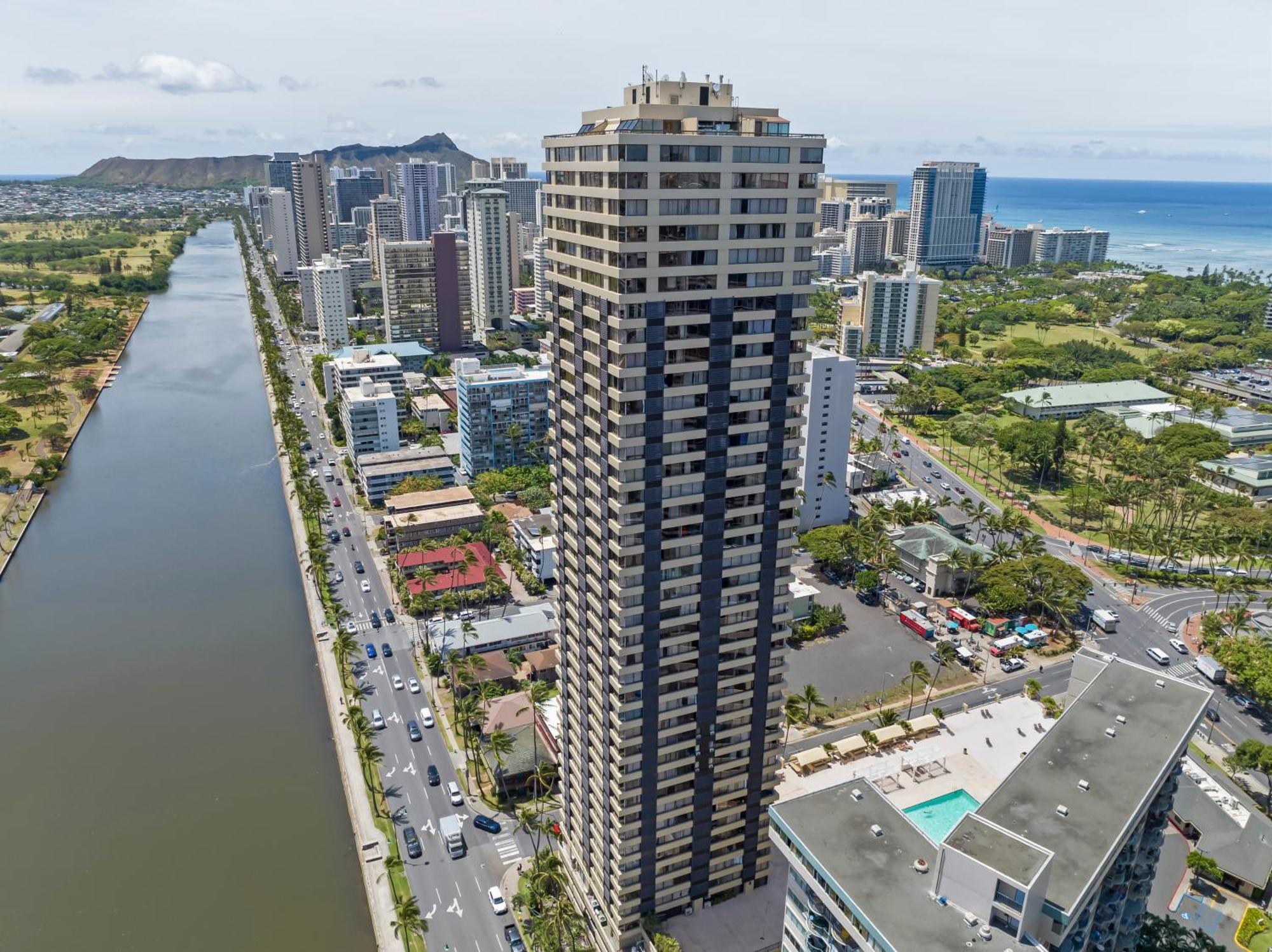 檀香山Hawaiian Monarch Penthouse 401 By Hawaii Ocean Club公寓 外观 照片