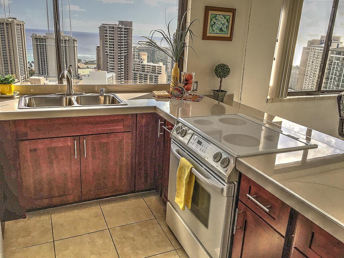 檀香山Hawaiian Monarch Penthouse 401 By Hawaii Ocean Club公寓 外观 照片