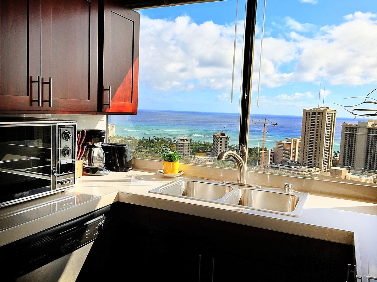 檀香山Hawaiian Monarch Penthouse 401 By Hawaii Ocean Club公寓 外观 照片
